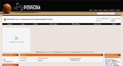 Desktop Screenshot of basketballforum.com